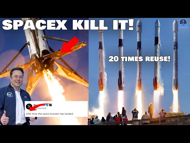 SpaceX break it No one did it before, ''20X reused! Musk's reaction