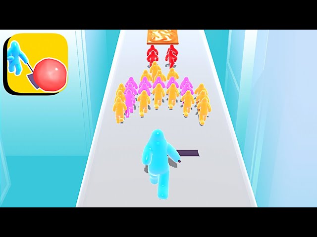 Blob Army Run ​- All Levels Gameplay Android,ios (Part 1)