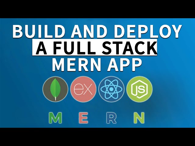 Full Stack MERN Project - Build and Deploy an App | React + Redux, Node, Express, MongoDB [Part 2/2]