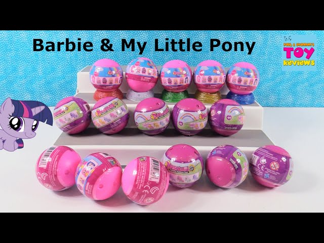 Mashems My Little Pony & Barbie Squishy Fun Blind Bag Toy Opening | PSToyReviews