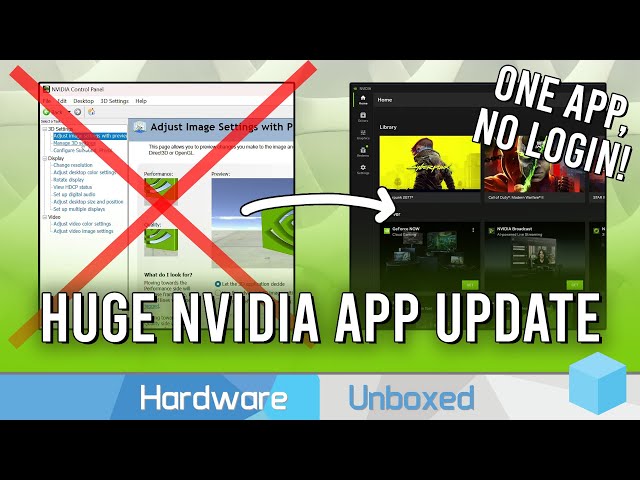 Finally! This Is Nvidia's New Control Panel - No Log In, Much Faster, One Unified App