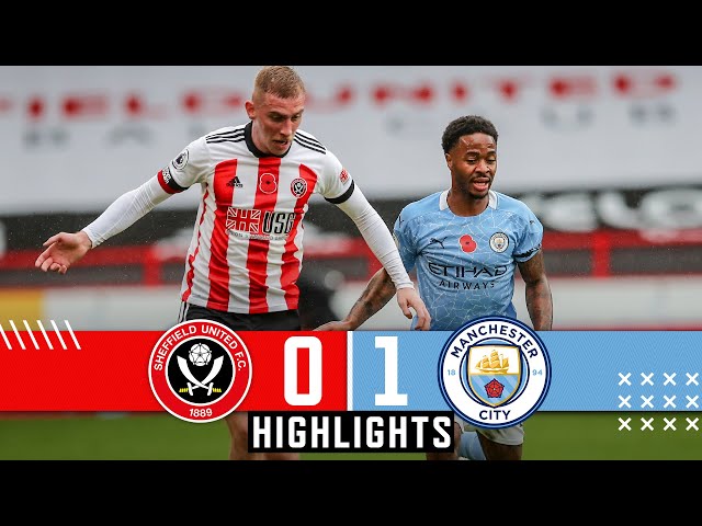 Sheffield United 0-1 Man City | Premier League highlights | Kyle Walker goal denies Blades