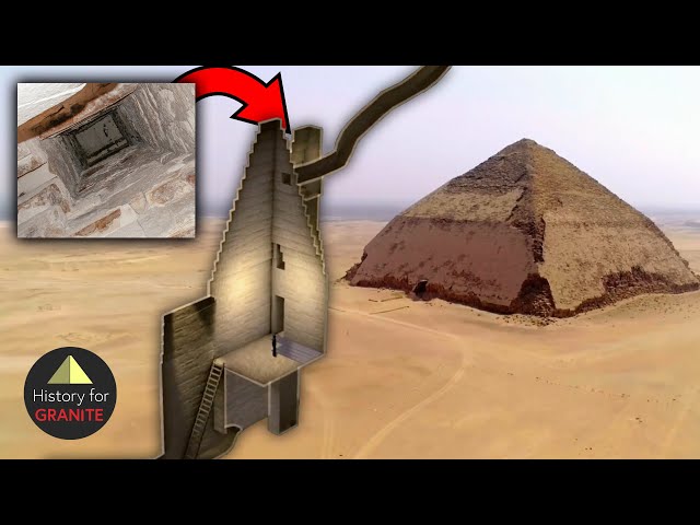 Hidden Secrets of the Bent Pyramid Seen for the First Time