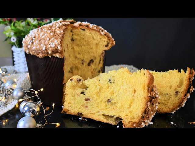 Soft and delicious panettone, recipe explained step by step
