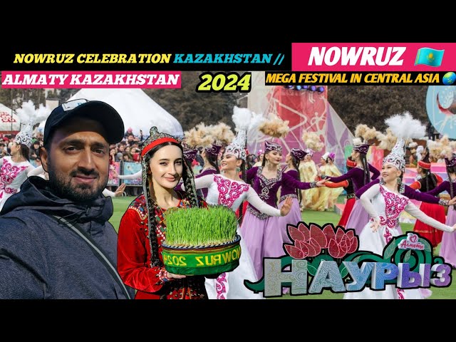 Nowruz Celebration Almaty  🇰🇿 | New Year Of Kazakhstan - Kazakh Culture - Spring Celebration
