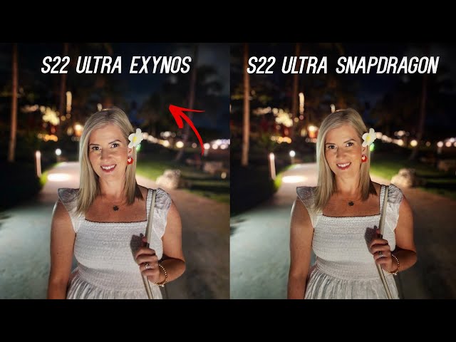 Galaxy S22 Ultra Camera Test Exynos vs Snapdragon After Updates