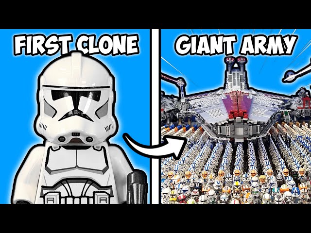 Building the LARGEST LEGO Clone Army...