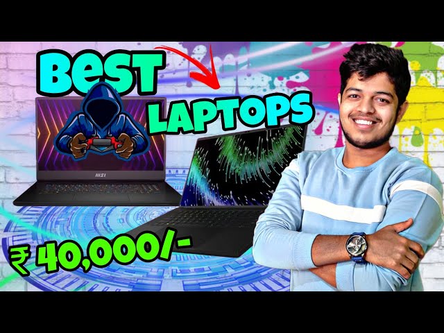 TOP 3 Best Laptops Under 40,000 In 2024 || Laptops For Students & Professionals