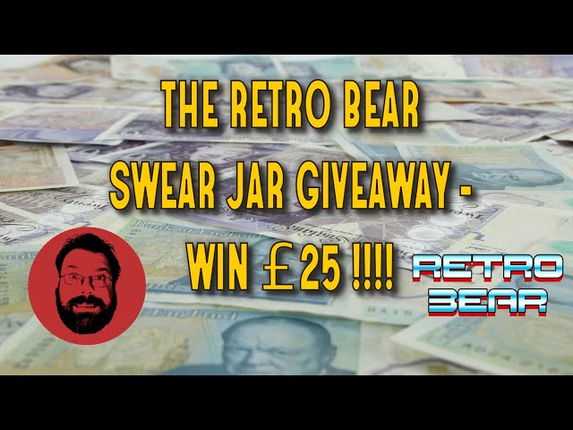 The Retro Bear Swear Jar Giveaway - Win £25 !!!