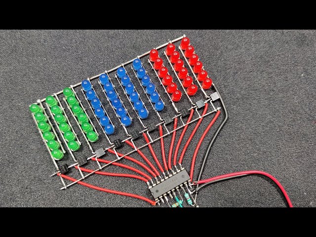 Music Reactive LED Chaser Light Circuit