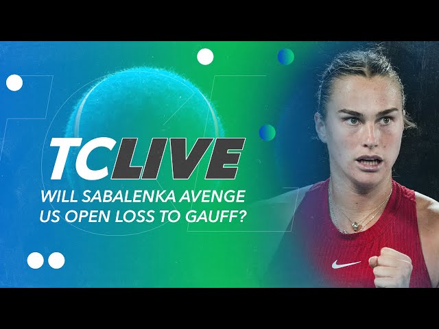 Will Sabalenka Avenge her US Open Loss to Gauff? | Tennis Channel Live