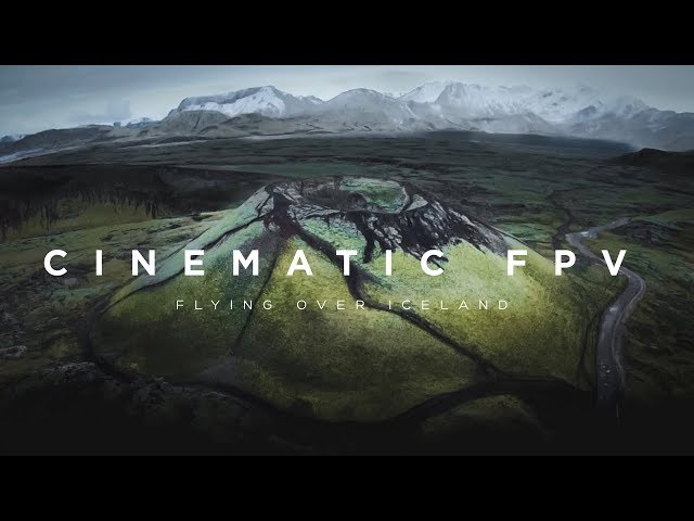 Cinematic FPV - Flying Over Iceland