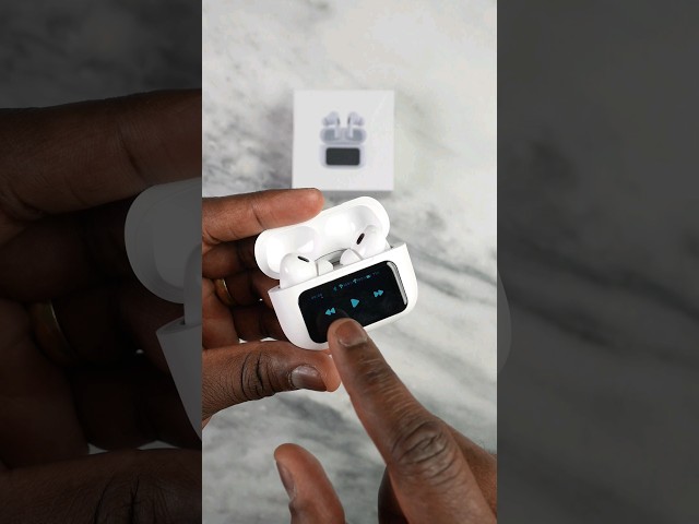 New Airpods Pro with a Display🤯🤯??? #airpods #airpodspro