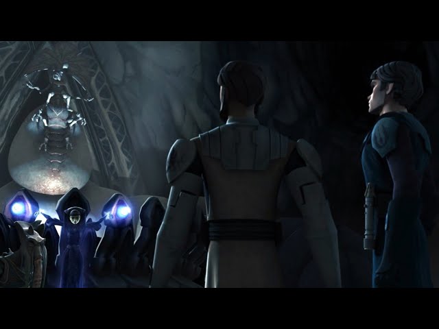 Anakin & Kenobi vs Geonosian Queen [4K HDR] - Star Wars: The Clone Wars