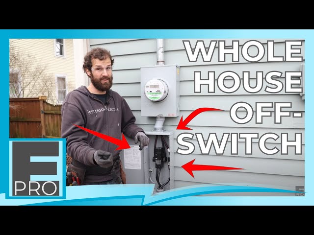 How To Add An External Electrical Disconnect To Your Home