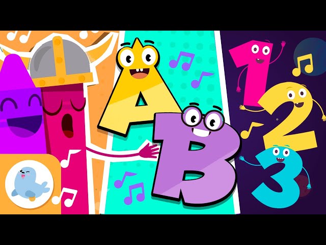 🎵 ABC SONG 🆎 NUMBERS SONG 1️⃣ COLORS SONG 🎨  Educational Songs - Compilation
