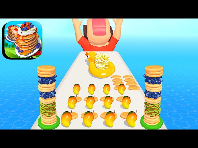 Pancake Run ​- All Levels Gameplay Android,ios (Levels 334-346)