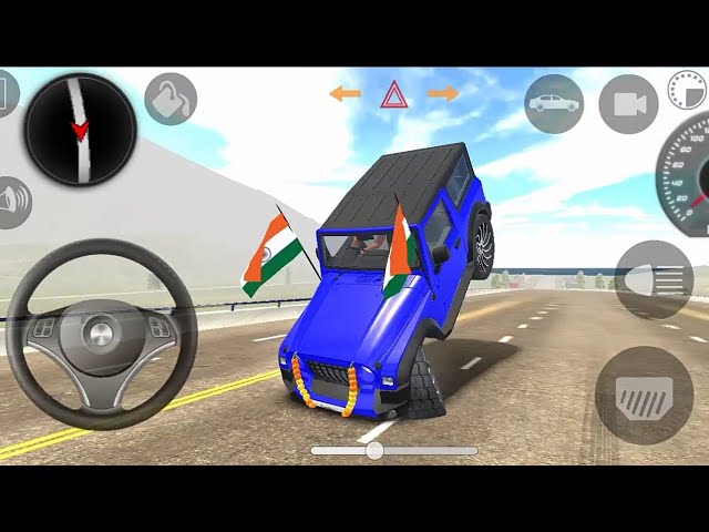 Dollar Song Modified Mahindra Blue Thar || Indian car simulator 3d || Android Gameplay
