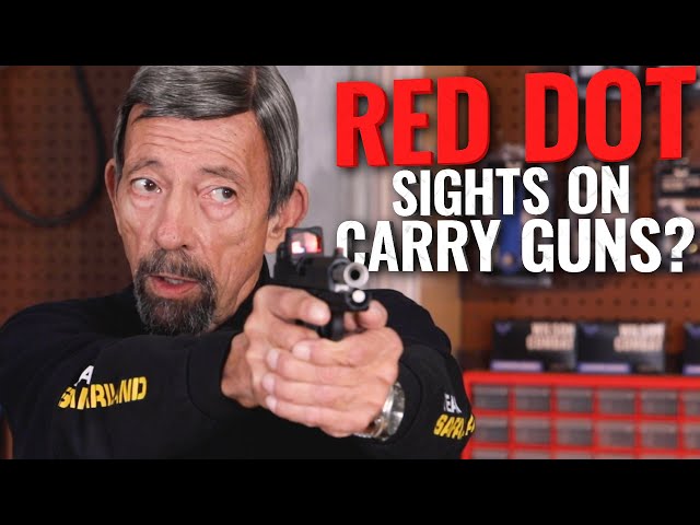 Massad Ayoob - Red Dot Sights on Carry Guns?  Pros and Cons of Carry Optics - Critical Mas EP46