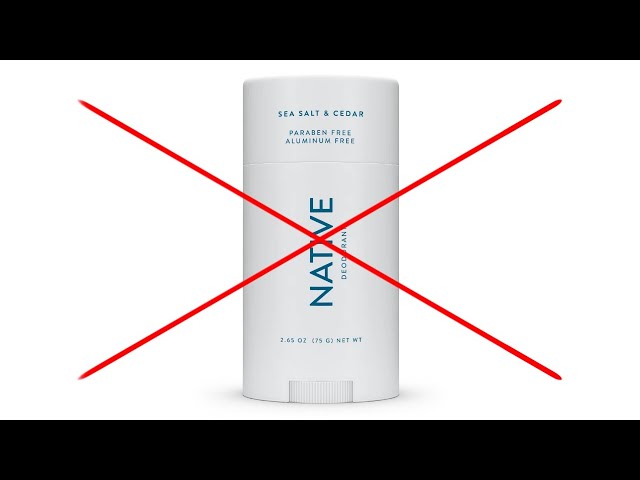 Don't buy Native deodorant!