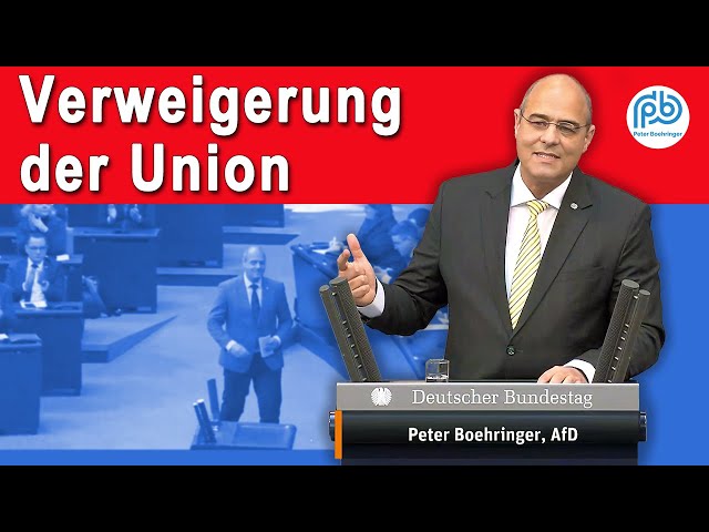 AfD konkret und verfassungskonform - Union Totalausfall | Boehringer im Bundestag 30.1.2024