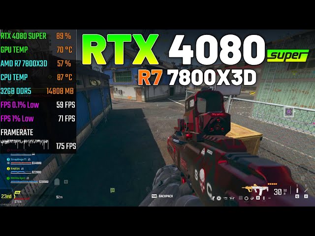 RTX 4080 SUPER + RYZEN 7 7800X3D | Call of Duty: Warzone 3 | 1440p
