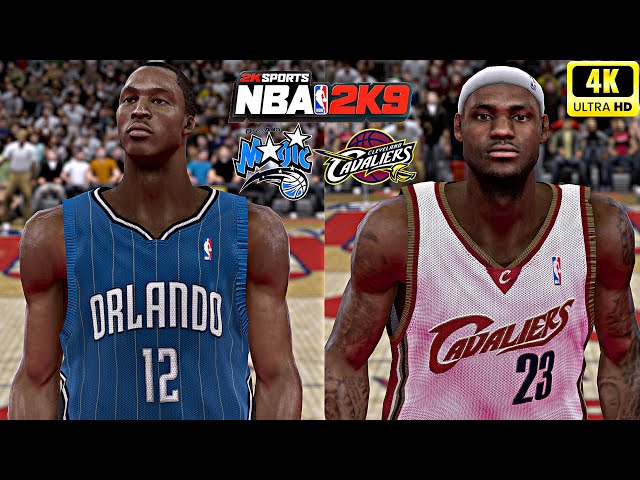 NBA 2K9 PS3 (4K60) | Magic vs Cavs