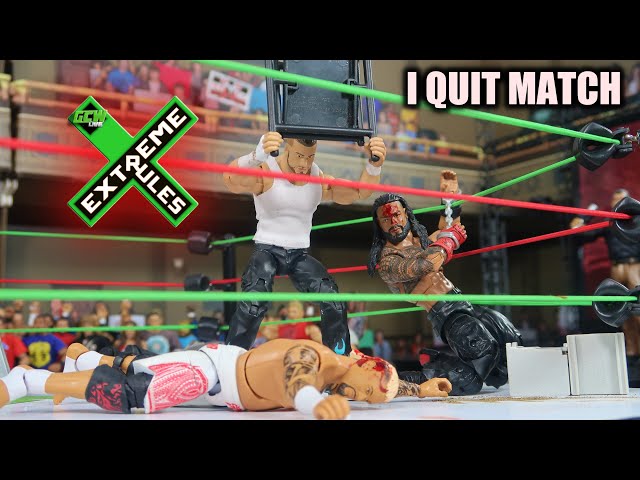 GCW Extreme Rules 2024 Full WWE Action Figure Show