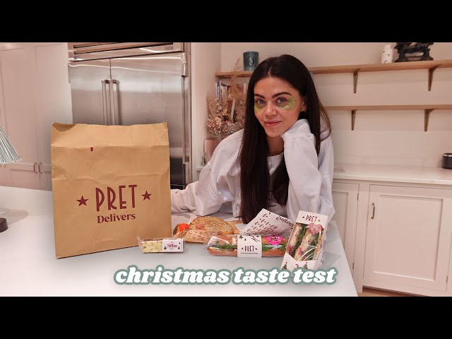 today DID NOT go to plan + Pret CHRISTMAS menu taste test 🎄 vlogmas day 17