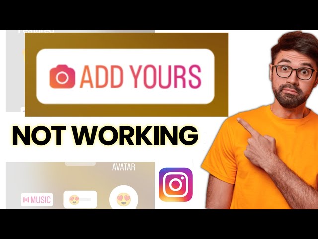 FIX Add Yours is not working on instagram | instagram add yours not working 2024