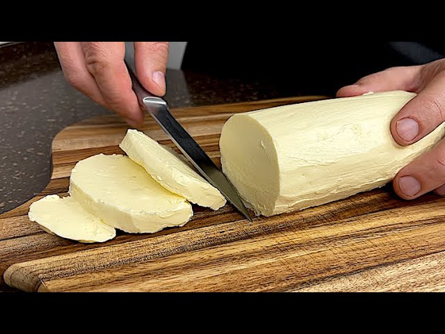 Stop buying butter! Do it yourself! Only 1 ingredient needed