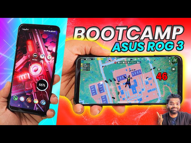 Asus Rog Phone 3 Pubg Test: BOOTCAMP par 🥵 karega ya fir HOT DROP 🥶 hoga??