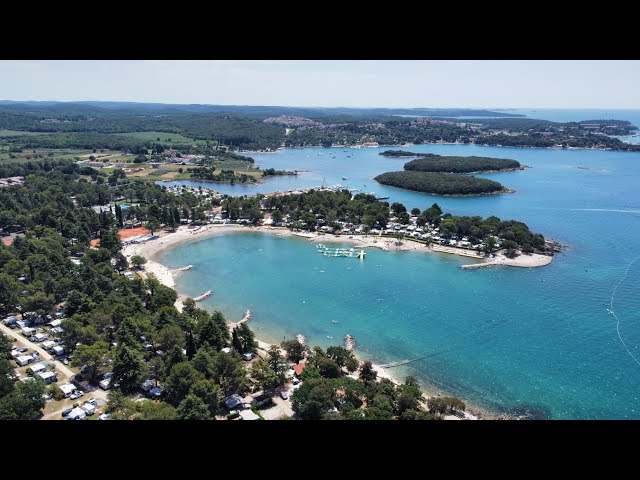 2022 Camping Valkanela (Pfingsten) in Istrien, Kroatien - Drohnenaufnahmen in 4K