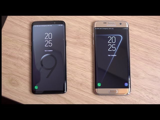 Samsung Galaxy S9 vs S7 Edge - Which is Fastest?