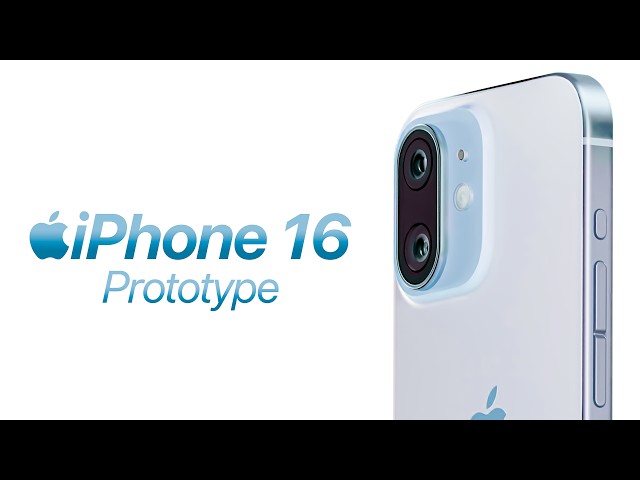 iPhone 16 Prototype - LEAKED!
