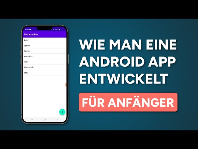 Android App mit Kotlin erstellen in 60 Minuten - Tutorial Deutsch