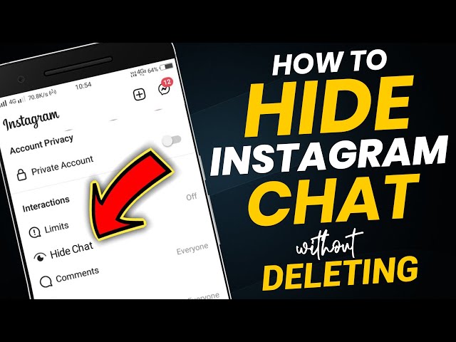 How to Hide Instagram Chats Without Deleting Them | Tech Wala Studio