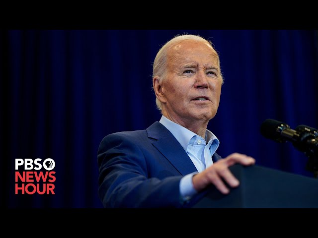 WATCH LIVE: Biden delivers remarks on military aid bill for Ukraine, Israel and other U.S. allies