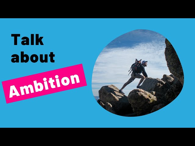 IELTS Speaking Practice - Live Lessons on the topic of AMBITION