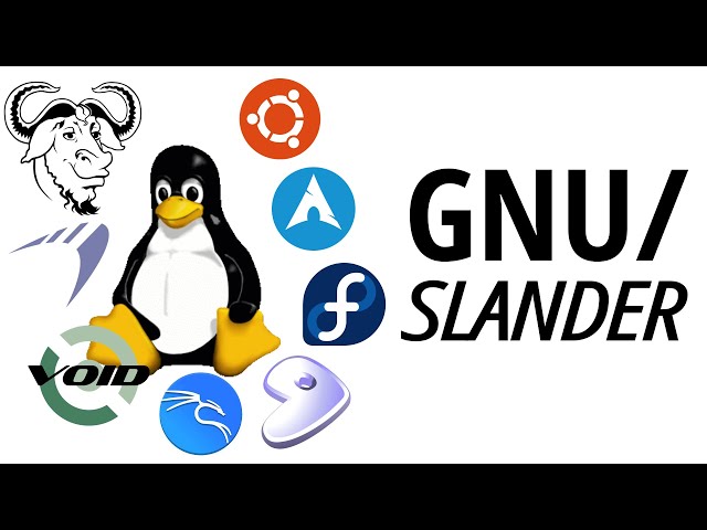 (GNU plus) Linux Slander Meme