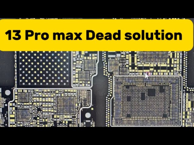 How to fix iphone 13 pro max dead .?😵