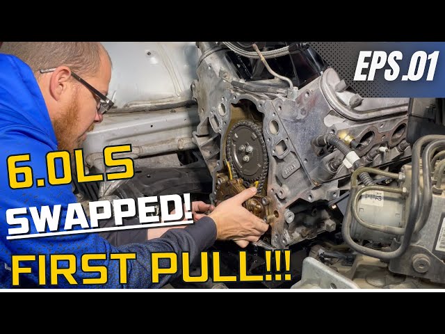 LS Swap, from start to first pull, in 15 minutes!