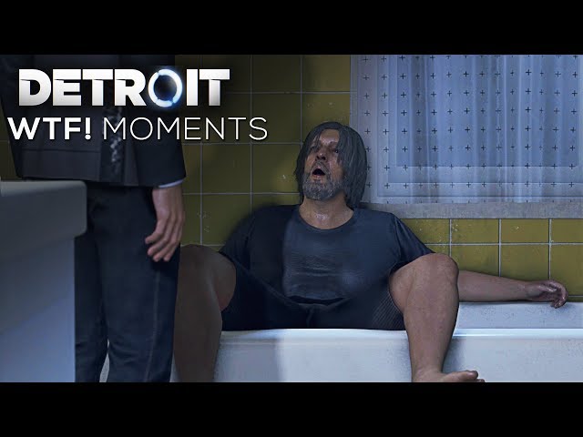WTF Moments with Connor and Hank (Best/Funny/Akward Moments Compilation) - DETROIT BECOME HUMAN