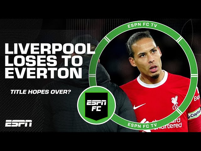 Steve Nicol says Liverpool’s title hopes are OVER after loss to Everton {REACTION] | ESPN FC
