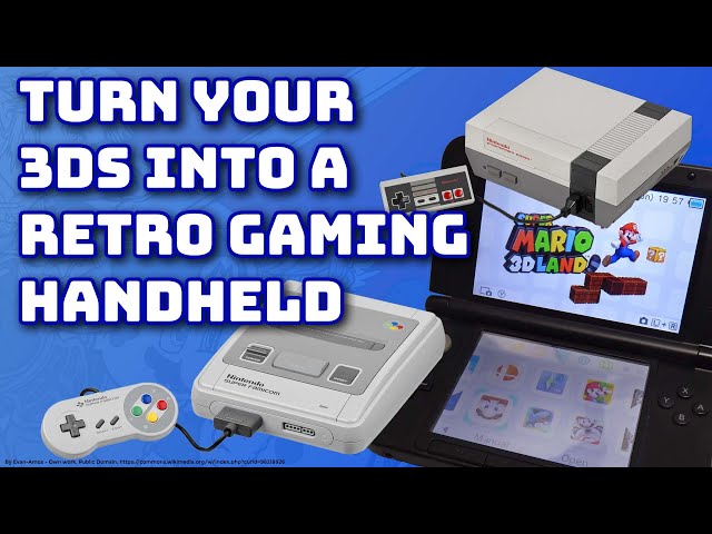 Turn Your 3DS into a retro gaming handheld
