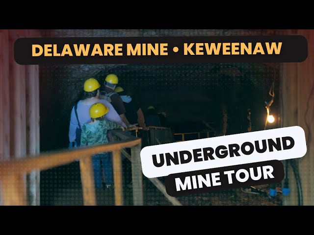 Underground Mine Tour in the Keweenaw | Delaware Mine