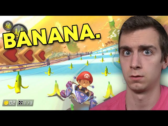 Mario Kart ONLY BANANA'S (and other fun races)