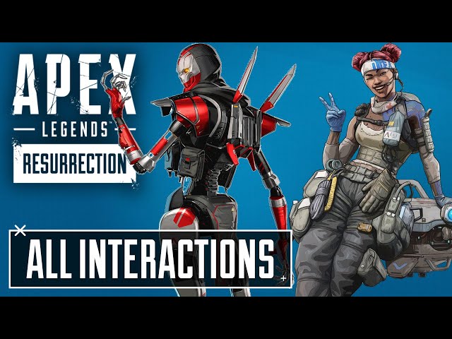 Apex Legends Season 18 All Interactions Voice Lines