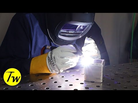 How to TIG Weld an Aluminum Cube