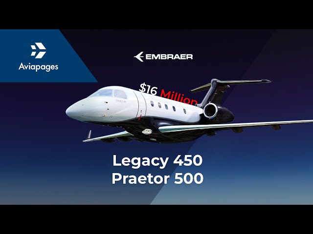 Embraer Legacy 450 vs Praetor 500: A Detailed Virtual Tour & Comparison